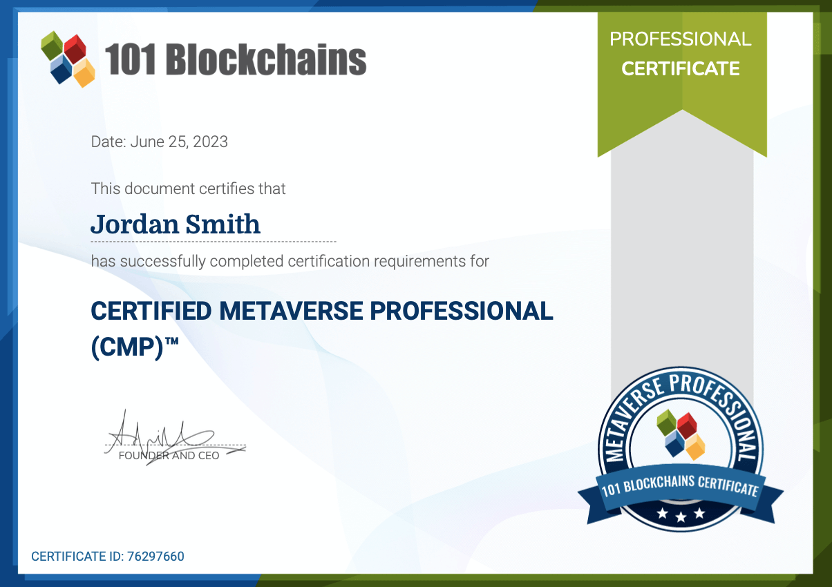 Certified Metaverse Professional